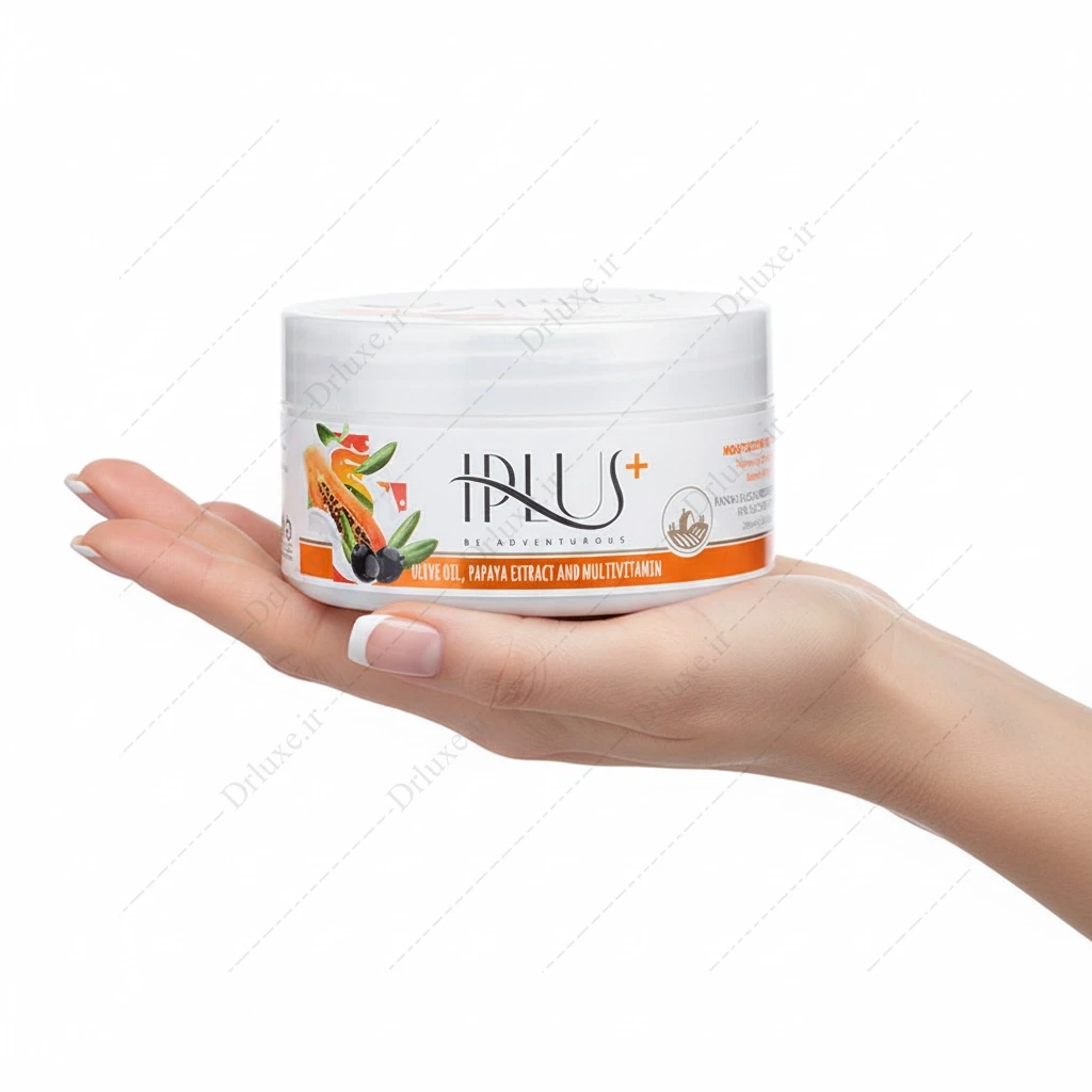 کرم ژل مرطوب کننده روغن زیتون و عصاره پاپایا آی پلاس 200 گرم